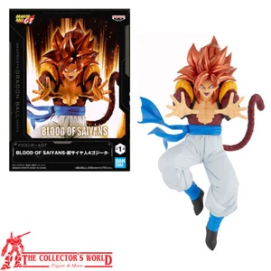 BANPRESTO Dragon Ball Gt Gogeta Ssj 4 Blood Of Saiyajins Figure Neu Original - Picture 1 of 1