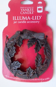 Yankee Candle illuma lid topper Christmas Raised Cardinal Bird Free Shipping - Picture 1 of 4