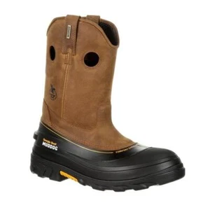 GEORGIA MUDDOG COMPOSITE TOE WATERPROOF WORK BOOTS GB00243 M/W 8-12,13 NEW - Picture 1 of 8