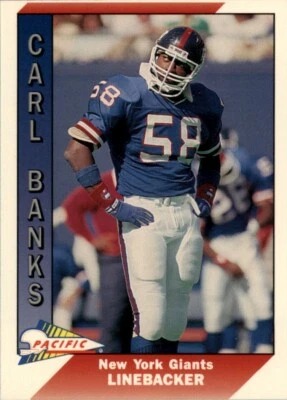 1991 Pacific Carl Banks #340 - Image 1 of 2