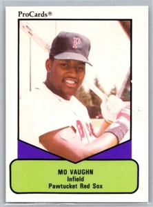 #443 Mo Vaughn Pawtucket Red Sox 1990 ProCards AAA - Picture 1 of 2