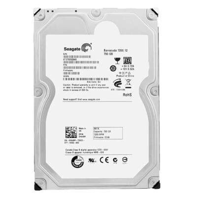 Hard Drive Dell 750GB 0H648R 32MB Cache SATA II 3.5" ST3750528AS - Image 1 of 4