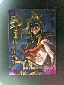 2018 Marvel Masterpieces - Adam Warlock #18 - Epic Purple Foil Parallel 167/199