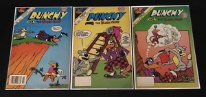LOTTO FUMETTI PUNCHY & THE BLACK CROW #10,#11,#12 NUOVO/NM- VHTF CHARLTON 1985-1986 - Foto 1 di 7