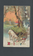Post Card 1913 Antique Easter Card From Edina Minnesota