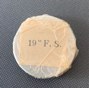 Zenith Cal. 19” FS F.S. spring muelle watch reloj recambio parts pocket bolsillo - Picture 1 of 2