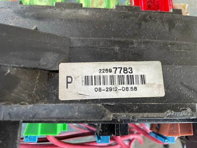 OEM 2003 Chevrolet Malibu Fuse Box Relay Junction Unit 22697783 WARRANTY - Image 1 of 3