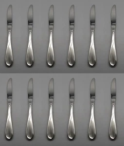 Oneida Stainless FLIGHT / RELIANCE Dinner Knives - Set of Twelve USA Made - Picture 1 of 2