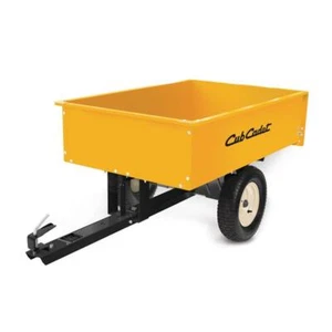 Cub Cadet Dump Cart 12-Cu-Ft 1000-Lbs Capacity Strong Bed Steel - Picture 1 of 2