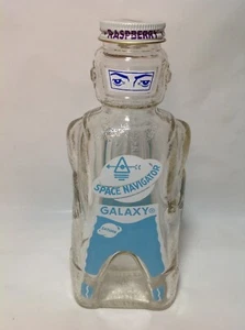 Galaxy Space Man " Space Navigator" Light Blue bottle & coin bank Rare - Picture 1 of 3