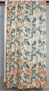Vintage French Beautiful Floral Printed Wall Hanging 2 Curtain - Picture 1 of 24