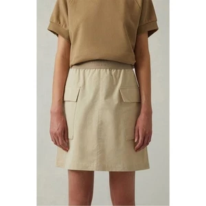 Fear of God Essentials Women's Wheat Cargo Mini Skirt NWT Size Small - Picture 1 of 16