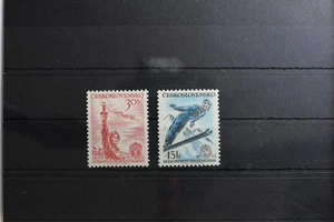 Checoslovaquia 890-891 nuevo salto de esquí #RQ795 - Imagen 1 de 1