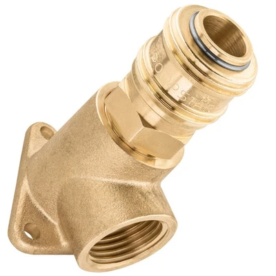 POPPSTAR Distributeur mural air comprimé filetage int. G 3/8" (15mm), raccord rapid DN7,2