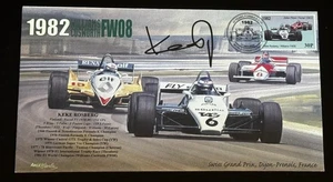 Keke Rosberg "Williams Team F1 1982 World Champion WIN" Signed Envelope Auto PSA - Picture 1 of 2
