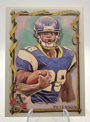 2023 Topps Composite Card #414 'Allen and Ginter' Adrian Peterson - Vikings - Image 1 of 2