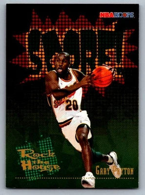 Gary Payton 1995-96 Hoops #386 - Image 1 of 2