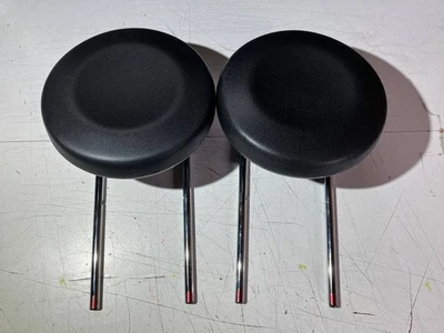 Juego de 2 pares de reposacabezas de asiento trasero Fiat 500 2012-2019 negro OEM original Foto 1 de 4