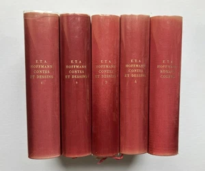 E.T.A. HOFFMANN "Contes" et "Romans courts" Edit° intégrale illustrée en 5 Tomes - Picture 1 of 4
