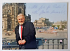Original-Autogramm-Foto Gunther Emmerlich vor Frauenkirche und Semperoper