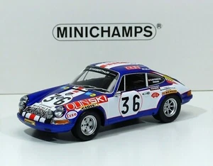 Porsche 911S 24h Lemans 1971 #36 B.Waldegard/B.Cheneviere 1:18 MINICHAMPS - Picture 1 of 6