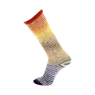 Katia Concept ::Symmetric Sock & More - Rainbow #54:: Blue-Camel-Ochre - Image 1 of 3