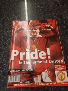 MANCHESTER UNITED OFFICIAL MAGAZINE VOLUME 5 NUMBER 4 *APRIL 1997* - Picture 1 of 2