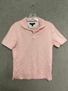 Banana Republic Mens Luxury Touch Polo Shirt Size Small Pink Short Sleeve Adult - Picture 1 of 5