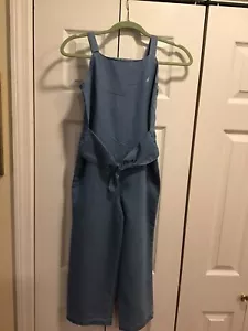 New Nautica Girls Chambray Jumper M (8/10) - Picture 1 of 12