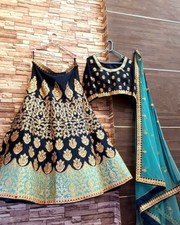 Bollywood  Pakistani Choli Lehenga Lengha Wear Wedding Indian Party Designer Rtc