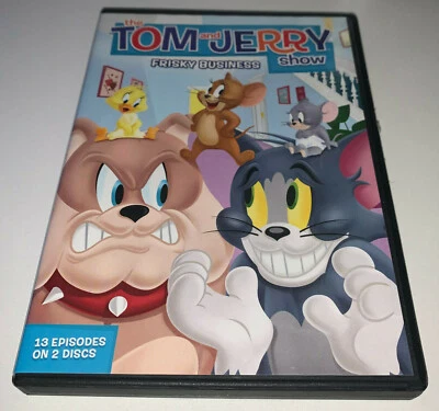 The Tom and Jerry Show: Frisky Business (DVD, 2014, 2-Disc Set) - Image 1 of 4
