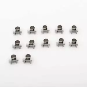 Mini abrazaderas de manguera pequeñas clips de acero inoxidable 304 12 piezas 8 mm-10 mm 5/16"-3/8" - Imagen 1 de 4