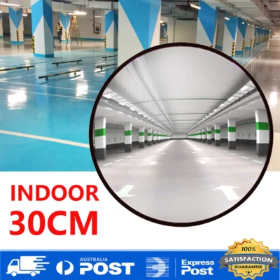 30cm Round Convex Mirror Blind Spot Safety Mirror Traffic Driveway Shop Junction - image 1 of 4