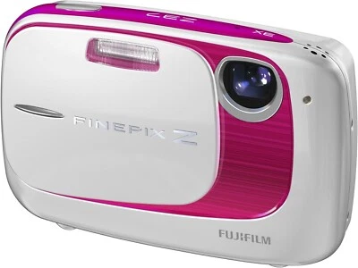 [Excellent w/Box ]Fujifilm FinePix Z37 Pink/White 10.0 MP Digital Camera FromJP - Image 1 of 4
