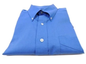 Club Room Herren Oberhemd blau Pinpoint Button Down 15 1/2 32/33 - Bild 1 von 4
