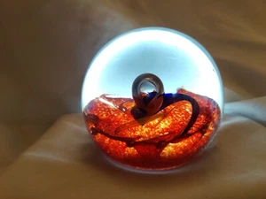 CAITHNESS SCOZIA Ruota della Fortuna Vetro PESOCARTA Rosa Blu Giallo -2° - Foto 1 di 13