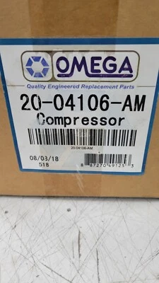 Nuevo compresor de aire acondicionado Omega 20-04106-AM Foto 1 de 4
