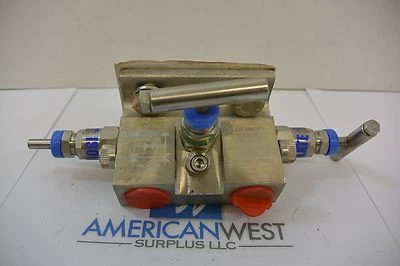 Alco Valves 3VDN4S 1/2" NPT 316SS 6000 PSI 3VD Series New - Image 1 of 3