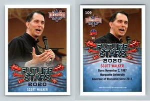 Scott Walker #109 Decision 2016 Future Stars Trading Card - Picture 1 of 1