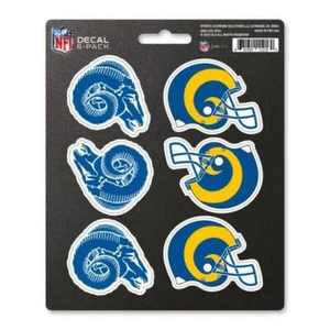 Los Angeles Rams Retro Vintage - 6er Set Aufkleberblatt - Bild 1 von 1
