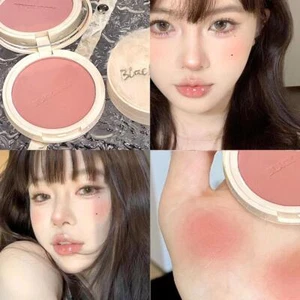 Cat Fun Soft Matte Blush Soft Mist Monochrome Blush Girl's Natural Plain Makeup - Picture 1 of 18