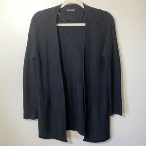 J. McLaughlin Damen Strickjacke Gr. XS vorne offen Strickpullover schwarz - Bild 1 von 4