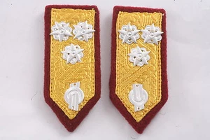 RRR Hungary Hungarian MAV State Railway MÁV Inspector General Collar Board Badge - Picture 1 of 4