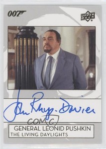 2019 James Bond Collection John Rhys-Davies General Leonid Pushkin as Auto p1l