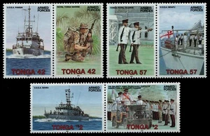 Tonga 1991 - Mi-Nr.o 1196-1201 ** - Estampillada sin montar o nunca montada - barcos - ejército - Imagen 1 de 1