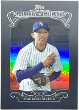 2015 TOPPS *GALLERY OF GREATS* #GG19 MARIANO RIVERA *HALL OF FAME* NY YANKEES