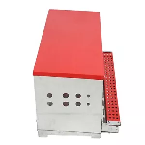Caja de anidación de pollo de 3 compartimentos bien ventilada caja de colocación de gallinas para colección de huevos - Imagen 1 de 24