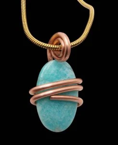Sky Blue Angel Aragonite Star Crystal Pendant Real Crystals Third Eye Chakra #11 - Picture 1 of 3