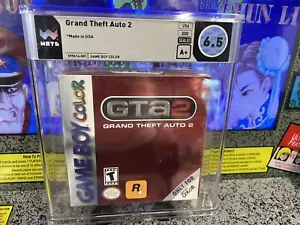 2000 Gameboy Color Grand Theft Auto 2 GBC GTA 2 Graded WATA 6.5 Sealed A+ - Picture 1 of 9