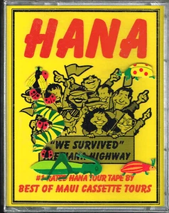 **RARE BRAND NEW** The Road To Hana (2 Cassette Box) Best Of Maui Tours 1995 - Picture 1 of 2